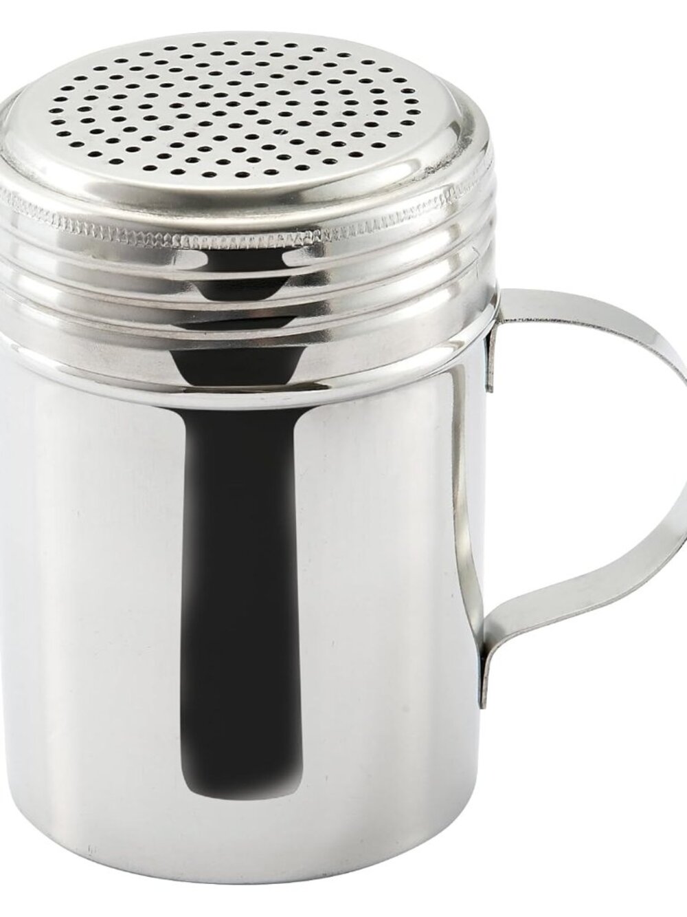 10 Oz. Stainless Steel Dredge DRG-10, 5 inches X 4.75 inches X 1.5 inches - Picture 1 of 3